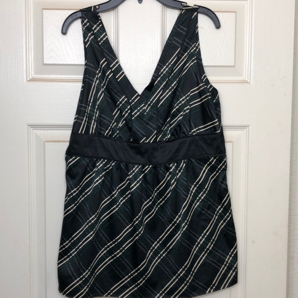 New York & Company Silk Blouse Sz 10